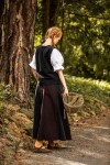 Gilet en coton "Franziska" Noir M