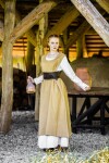 Sous-robe viking "Scarlet" Ècru XXXL
