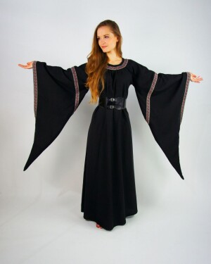 Robe à manches trompette "Ida