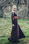 Unterkleid "Lina" Dunkelbraun XS