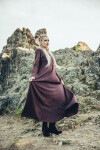 sottoveste "Lina" Marrone scuro M