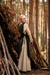 Abito medievale "Magdalena" Verde L/XL