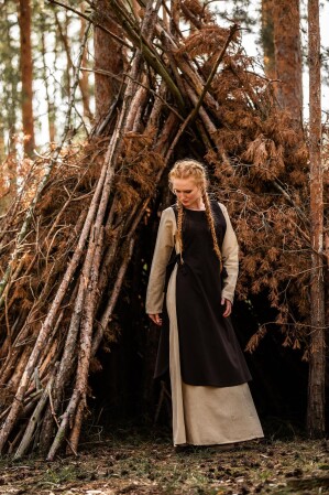 Medieval dress "Magdalena" Brown XXL