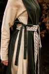 Medieval dress "Magdalena" green S/M
