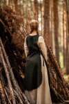Medieval dress "Magdalena" green S/M