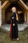 Mittelalterkleid "Medusa" Schwarz/Rot XL