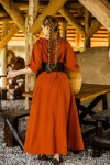Robe à manches courtes "Melisande" Rust M