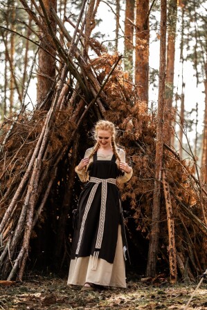 Overdress "Hildegard" Brown XXL
