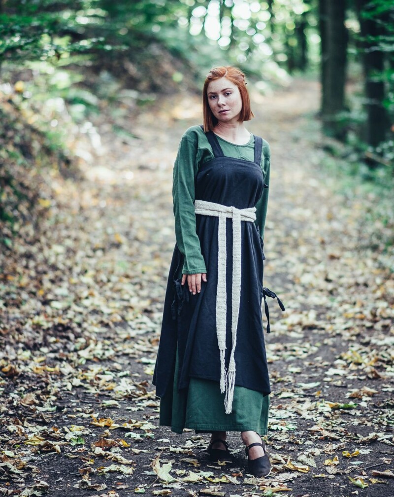 Überkleid "Hildegard" Schwarz S/M