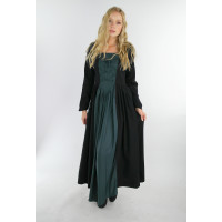 Medieval dress "Medusa" black/blue XXXL