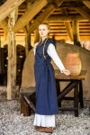 Wrap dress "Gerlin" Blue S/M