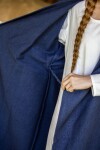 Wrap dress "Gerlin" Blue S/M