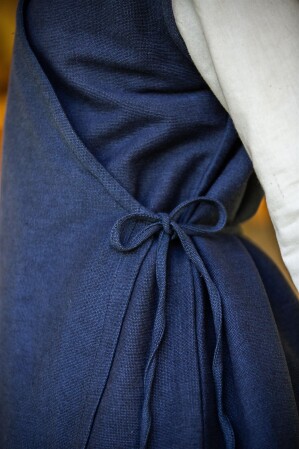 Vestido de envoltura "Gerlin" Azul L/XL