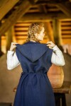 Vestido de envoltura "Gerlin" Azul L/XL