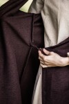 Wickelkleid "Gerlin" Dunkelbraun L/XL