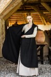 Wrap dress "Gerlin" black S/M