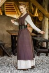 Bäuerliches Überkleid "Gerda" Dunkelbraun XXL