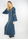 Medieval dress with border "Sophie" blue XXL