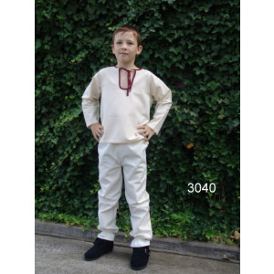 3040 Cotton childrens trousers