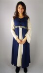 Dress "Donna" Blue/Natural S