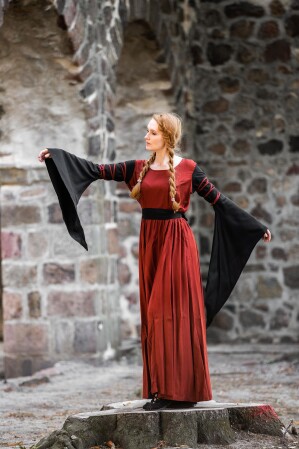 4904 vestido noble medieval "Dorell" XXXL