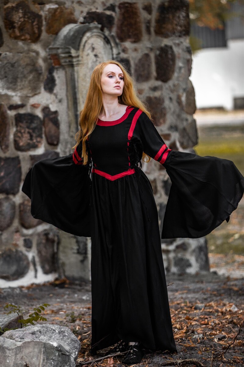 4905 Vestido con capucha de viscosa "Isolda" XXXL