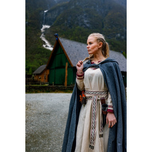 Classic medieval cape "Elinor" Grey