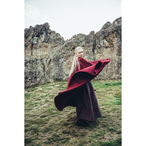 Medieval cape without hood "Kuno" Red