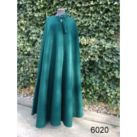 Medieval cape without hood "Kuno" Green