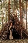 Medieval overdress "Magdalena" brown S/M