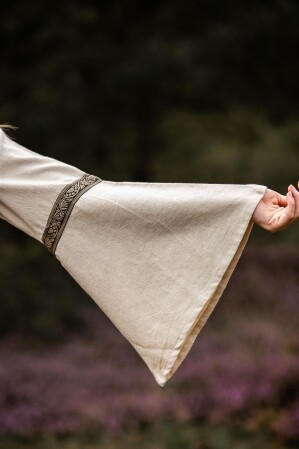 Medieval cotton dress "Angie" Natural XL