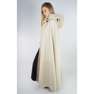 Wool cape "Hero" with wolf buckle Length 160 cm...