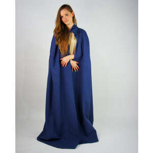 Medieval cotton cape "Gunnar" Blue