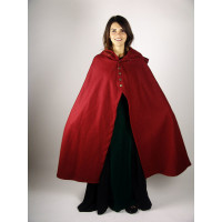 Medieval lady cape "Heidi" Red