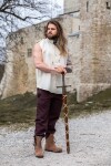 1051 chemise à lacets sans manches "Henn