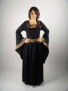 Précieuse robe en viscose Noir S
