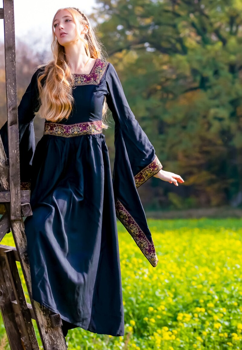 Noble viscose dress black XXL
