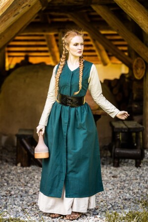 Mittelalter Bauernkleid "Arlette" Grün S