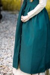 Mittelalter Bauernkleid "Arlette" Grün S