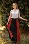 Ärmellose Sommerbluse "Adele" Weiß XS