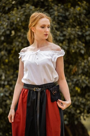 Blouse dété sans manches "Adele" Blanc M