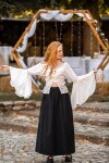 Bluse "Carmen" Weiß S