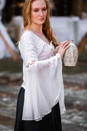 Blouse "Carmen" Blanc M