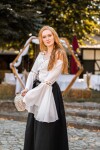 Blouse "Carmen" Blanc M