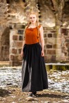 Ärmellose Sommerbluse "Adele" Rost XS
