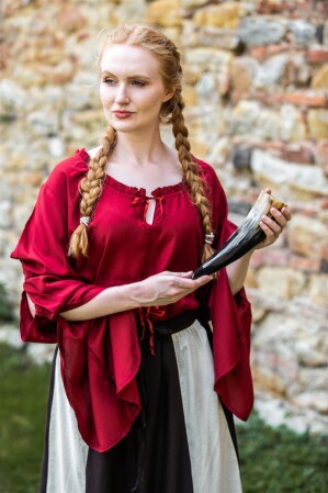 Bluse "Victoria" Rot XXXL