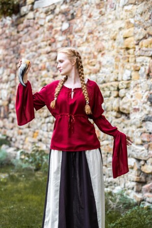 Bluse "Victoria" Rot XXXL