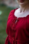 Bluse "Victoria" Rot XXXL
