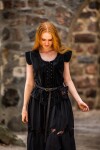 Gilet en velours "Adrienne" Noir M