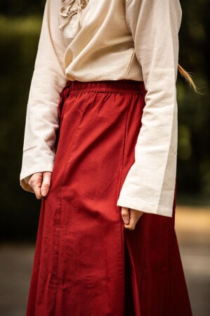 Gonna medievale "Dana" Rosso L/XL